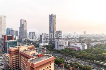 Balcony Studio Apartment with  View at Tamansari Semanggi Apartment