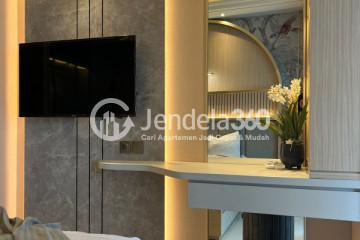 Bedroom Modern Studio Apartment at Amor Pakuwon City Apartment Low Floor