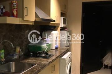 Kitchen 1BR Cosmo Mansion - Jakarta Residence Thamrin City Apartment at High Floor