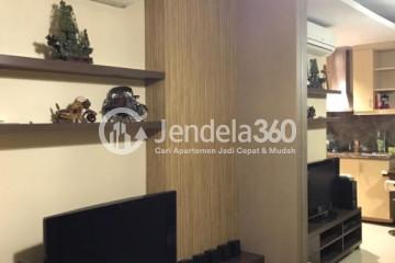 Living Room 1BR Cosmo Mansion - Jakarta Residence Thamrin City Apartment at High Floor