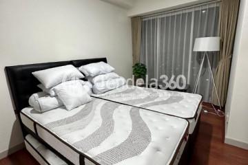 Bedroom Stylish 1BR Apartment High Floor with City View at Grand Kamala Lagoon Apartment