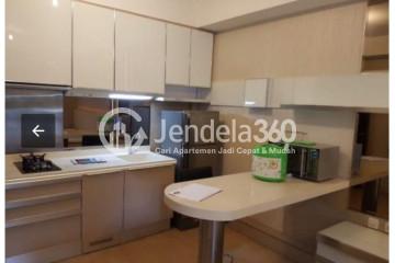 Kitchen High Floor Studio Apartment with  View at Metropark Condominium