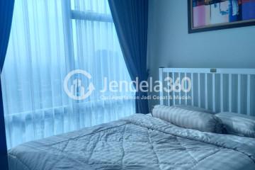 Bedroom High Floor 1BR Apartment with  View at Puri Mansion