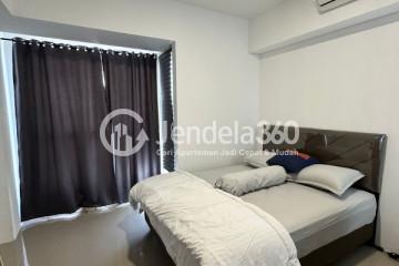 Bedroom Tidy Studio Apartment High Floor with  View at Silk Town Apartment