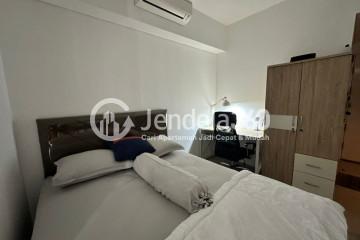 Bedroom Tidy Studio Apartment High Floor with  View at Silk Town Apartment