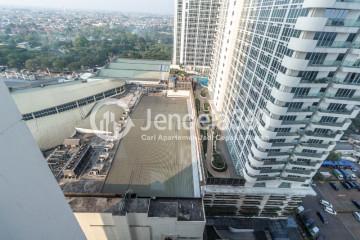 Balcony Low Floor Studio Apartment with  View at U Residence Karawaci