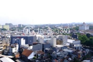 Balcony Low Floor 2BR Apartment with City View at Braga Citywalk Apartment