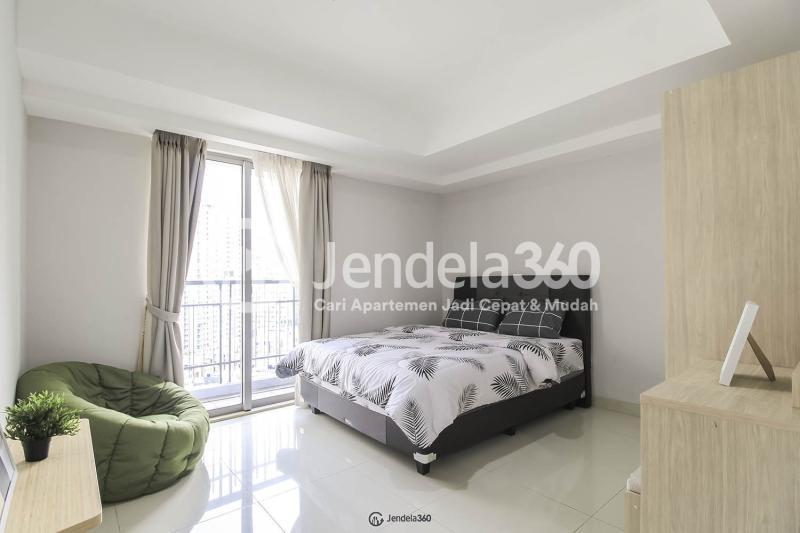 Bedroom 1 Spacious and Minimalist 1BR Apartment at The Mansion Kemayoran Jasmine Tower Doroda