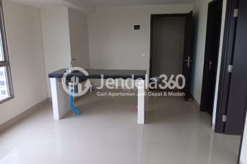 Living Room 1BR Apartment with City View at Orange County Lippo Cikarang