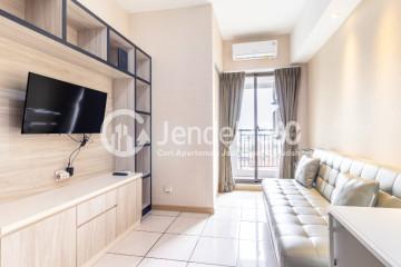 Living Room Fancy 2BR Apartment at M Town Residence Serpong Low Floor