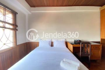 Bedroom Low Floor Studio Apartment with  View at Pinewood Jatinangor Apartment