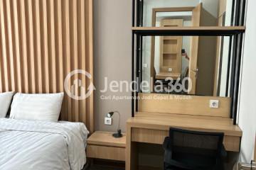 Bedroom Peaceful 1BR Apartment Low Floor with City View at Grande Valore Condominium