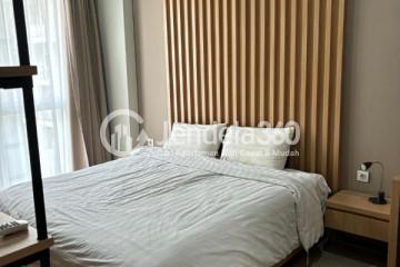 Bedroom Peaceful 1BR Apartment Low Floor with City View at Grande Valore Condominium