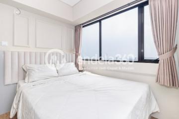 Bedroom 1 Middle Floor 3BR Apartment with City View at Meikarta Apartment