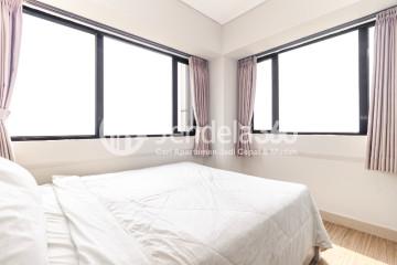 Bedroom 1 Middle Floor 3BR Apartment with City View at Meikarta Apartment