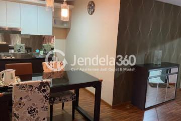 Kitchen 2BR Apartment with City View at Tamansari Semanggi Apartment