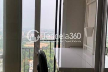 Bedroom Low Floor Studio Apartment with City View at The Breeze Bintaro Apartment