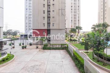 Balcony Restful Studio Apartment at Green Bay Pluit Apartment Low Floor