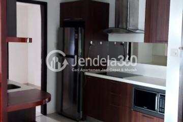 Kitchen 3BR Gandaria Heights Apartment at Low Floor