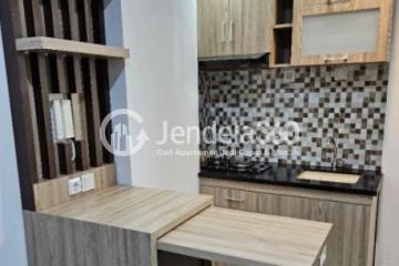 Kitchen 2BR Thamrin District Bekasi Apartment at Low Floor