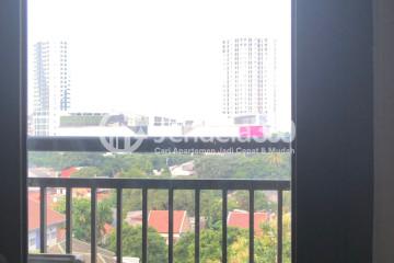 Balcony Restful 1BR Apartment at Kebagusan City Apartment Low Floor