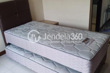 Bedroom Good Deal Studio Apartment at Scientia Residence Summarecon Serpong Middle Floor