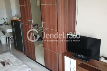 Bedroom Good Deal Studio Apartment at Scientia Residence Summarecon Serpong Middle Floor