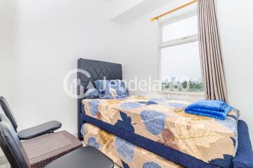 Bedroom 2 Low Floor 2BR Apartment with  View at Kota Ayodhya Apartment