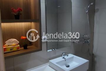 Bathroom Compact Studio Apartment High Floor with City View at Orange County Lippo Cikarang