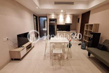 Living Room 2BR Apartment with  View at U Residence Karawaci