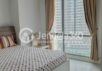 Bedroom 1 Middle Floor 2BR Apartment with Pool and golf field View at The Mansion Kemayoran Jasmine