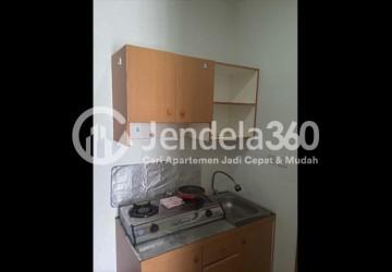 Kitchen Elegant 2BR Apartment Middle Floor with City View at Titanium Square Apartment