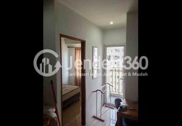 Living Room Elegant 2BR Apartment Middle Floor with City View at Titanium Square Apartment