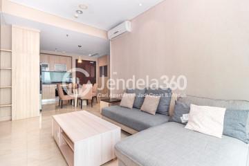 Living Room Stunning 2BR Apartment at Setiabudi Sky Garden Tower Sky