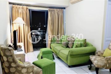 Living Room Puri Garden Apartment 2BR View Swimming Pool