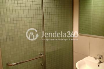 Bathroom Restful Studio Apartment Middle Floor with City View at Bogor Icon Apartment