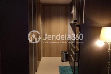 Bedroom Restful Studio Apartment Middle Floor with City View at Bogor Icon Apartment