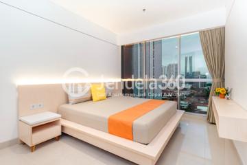 Bedroom 1 Middle Floor 2BR Apartment with Swimming Pool View at The Newton 1 Ciputra Apartment