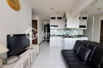 Living Room Elegant 2BR Apartment Middle Floor with  View at Sentra Timur Residence