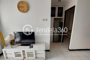 Living Room Elegant 2BR Apartment Middle Floor with  View at Sentra Timur Residence