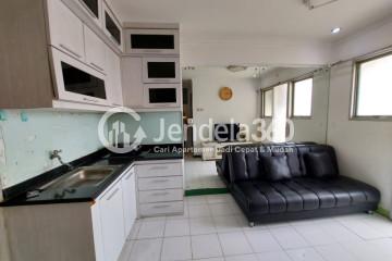 Living Room Elegant 2BR Apartment Middle Floor with  View at Sentra Timur Residence