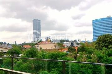 Balcony Lovely 1BR Apartment Low Floor with City View at Pondok Indah Residence