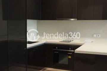 Kitchen Lovely 1BR Apartment Low Floor with City View at Pondok Indah Residence