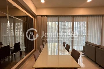 Dining Room Spacious 2BR Apartment at Anandamaya Residence Tower 3