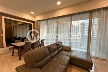 Living Room Spacious 2BR Apartment at Anandamaya Residence Tower 3