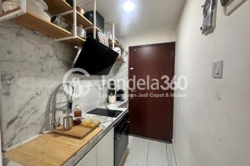 Kitchen Stylish 2BR Apartment Low Floor with City View at Sayana Apartment