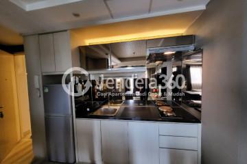 Kitchen Fancy Studio Apartment High Floor with City View at Trivium Terrace