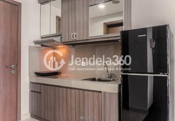 Kitchen Puri Orchard Apartment Studio Fully Furnished