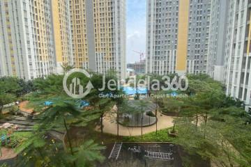 Balcony Middle Floor 2BR Apartment with City View at The Springlake Summarecon