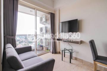 Living Room Menteng Park 2BR Fully Furnished